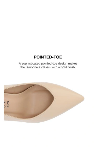Journee Collection Simonne Pointed Toe Pump In Shell