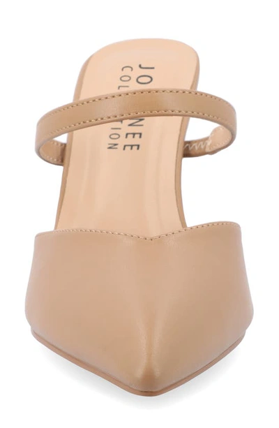 JOURNEE COLLECTION JOURNEE COLLECTION YVON SUPERNATURAL SHADES TRU COMFORT FOAM POINTED TOE MULE PUMP 