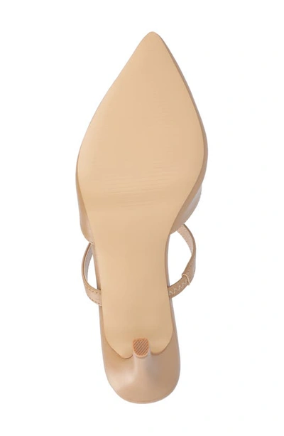 Shop Journee Collection Yvon Supernatural Shades Tru Comfort Foam Pointed Toe Mule Pump In Carmel