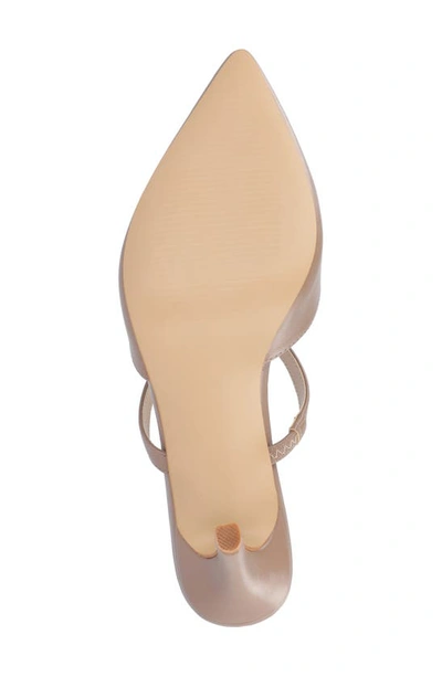Journee Collection Yvon Pointed Toe Mule In Rosewood