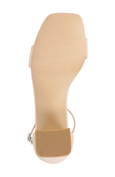 Journee Collection Valenncia Ankle Strap Sandal In Vanilla