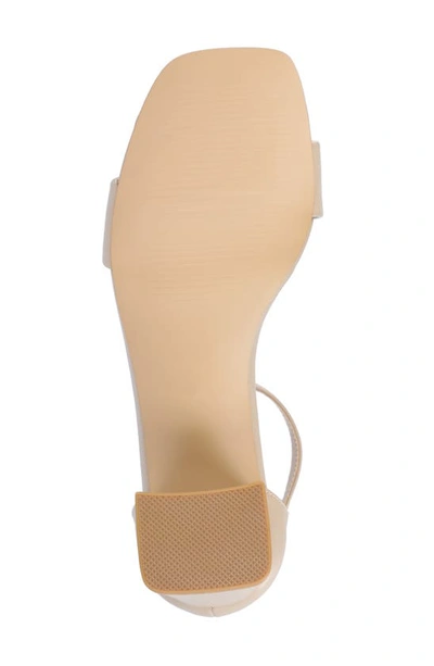 Journee Collection Valenncia Ankle Strap Sandal In Wheat