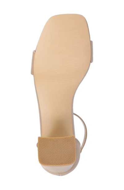 Journee Collection Valenncia Ankle Strap Sandal In Mocha