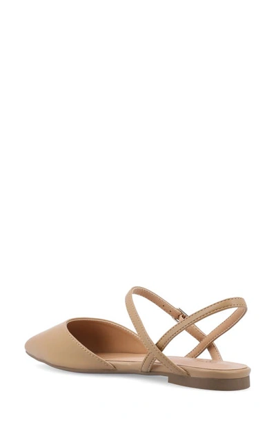 Journee Collection Journee Women's Supernatural Shades Martine Flats In Honey