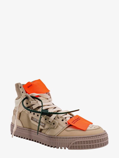 Shop Off-white Off White Woman 3.0 Off Court Woman Beige Sneakers In Cream