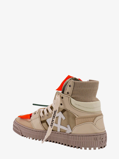 Shop Off-white Off White Woman 3.0 Off Court Woman Beige Sneakers In Cream