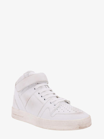 Shop Saint Laurent Man Lax Man White Sneakers