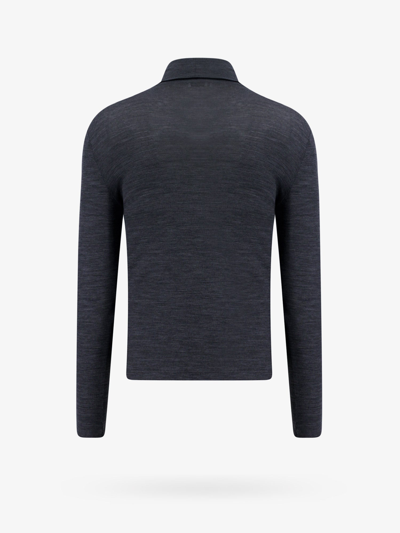 Shop Saint Laurent Man Sweater Man Grey Knitwear In Gray