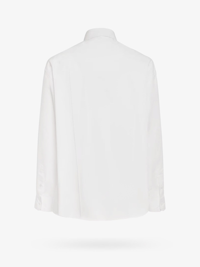 Shop Versace Man Shirt Man White Shirts