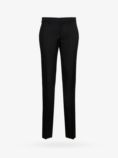 Shop Versace Man Trouser Man Black Pants