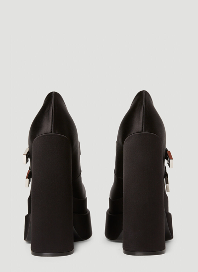 Shop Versace Women Aevitas Platform Heels In Black