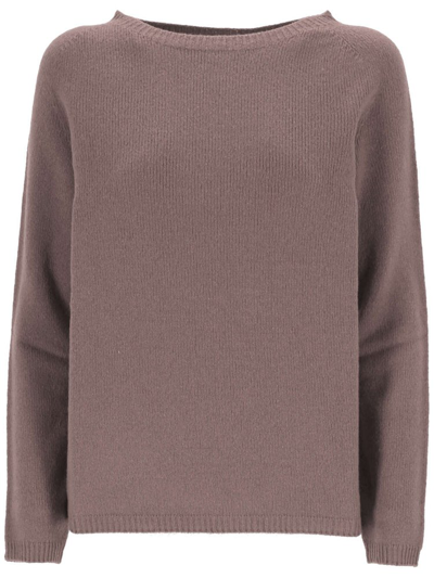 Shop 's Max Mara Crewneck Long In Purple