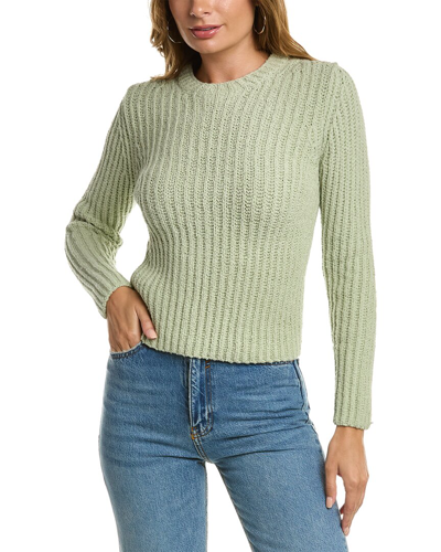 Shop Vince Crimped Sweater In White