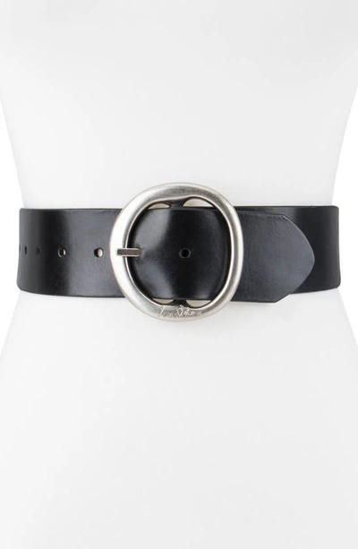Shop Sam Edelman Reversible Belt In Black/ Saddle