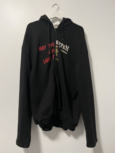 Vetements split hoodie cheap