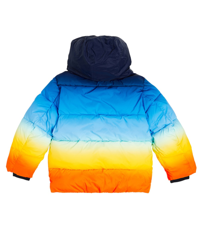 Shop Scotch & Soda Printed Puffer Jacket In Multicoloured