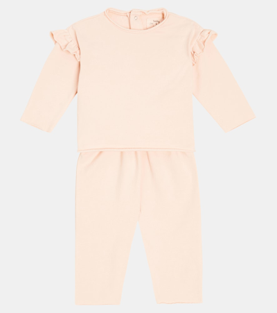 Il Gufo Baby Set Aus Top Und Leggings In Pink