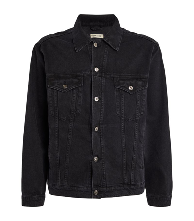 Shop Y/project Classic Wire Denim Jacket In Black