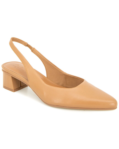 Splendid Luma Womens Leather Pointed Toe Slingback Sandals