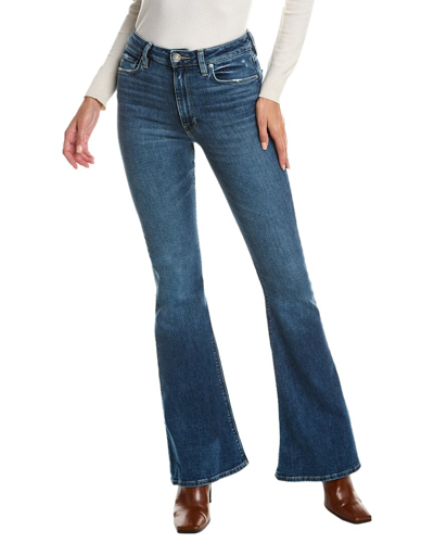 Shop Hudson Jeans Holly Lotus High-rise Flare Jean In Blue