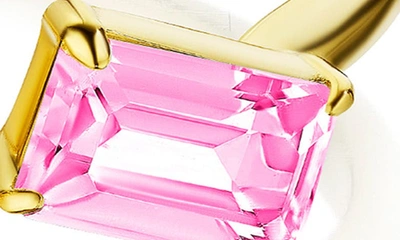 House Of Frosted Topaz Meeting Ring In Gold