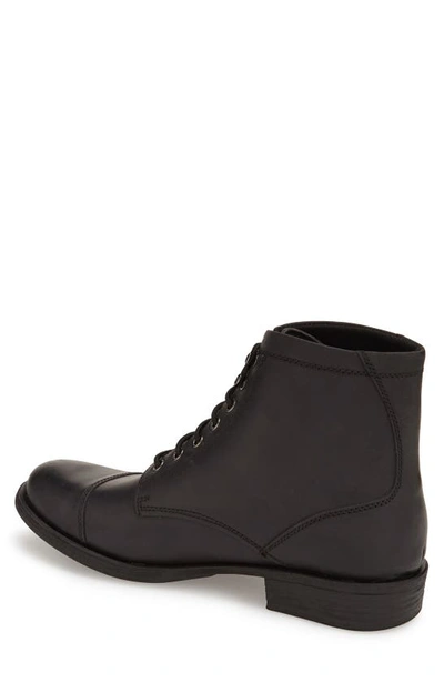 Shop Eastland 'high Fidelity' Cap Toe Boot In Black Leather