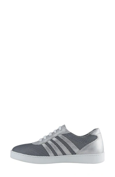 David Tate Cascade Sneaker In Silver