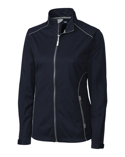 Shop Cutter & Buck Womens Opening Day Softshell In Blue