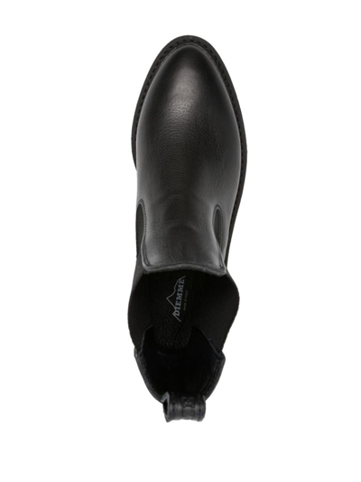 Shop Diemme Alberone Leather Chelsea Boots In Black
