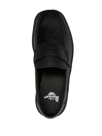 Shop Dr. Martens' Dr. Martens Penton Bex Squared Pny Leather Loafers In Black