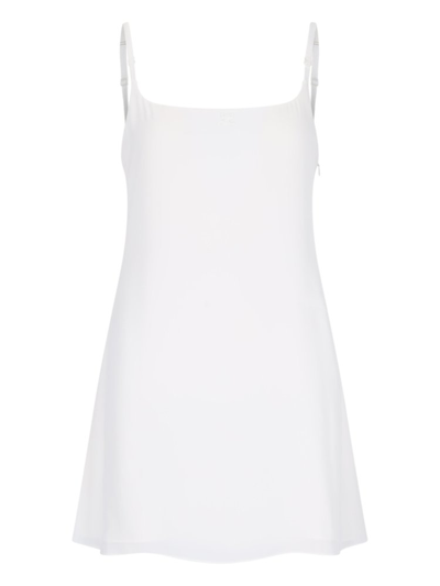 Shop Courrèges Slip Mini Dress In White