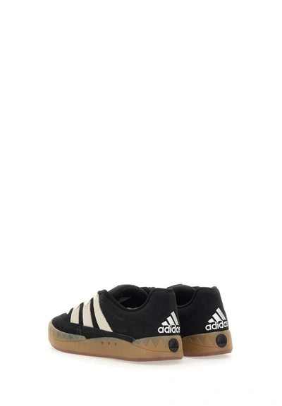 Shop Adidas Originals Adidas "adimatic"  Leather Sneakers In Black