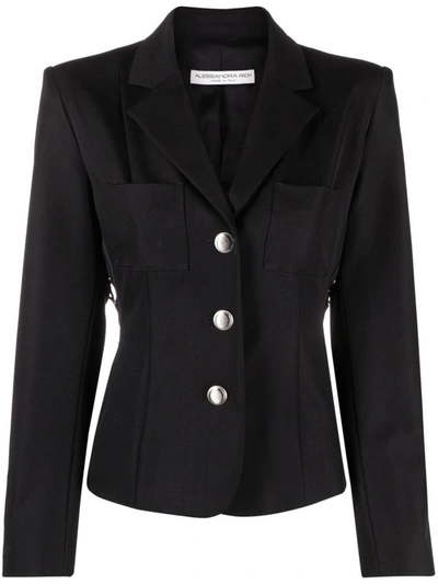 Shop Alessandra Rich Jacket In Black