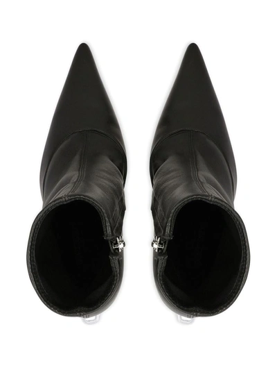 Shop Dolce & Gabbana Dg Pop 105mm Ankle Boots In Black