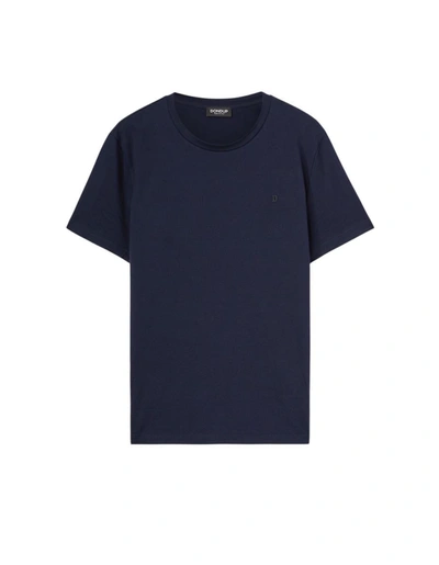 Shop Dondup T-shirt In Blue