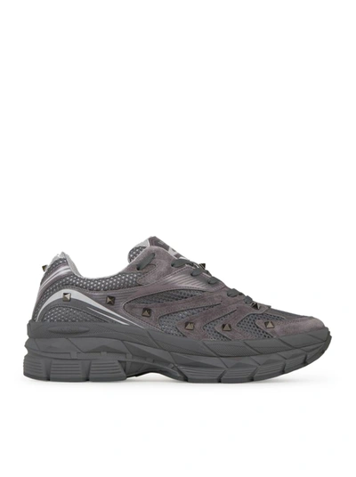 Valentino Ms-2960 Low-top Trainer In Grey