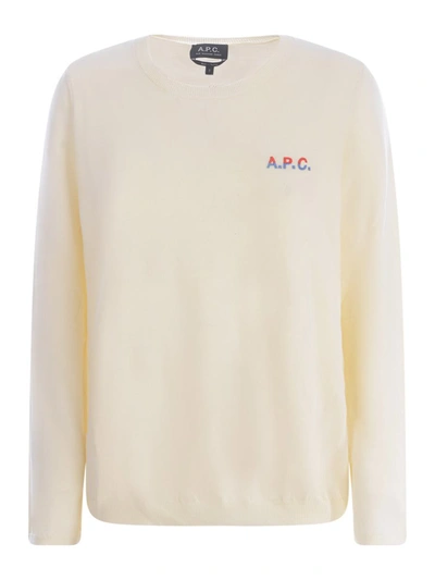 Shop Apc A.p.c. Sweater  "albane" In Beige