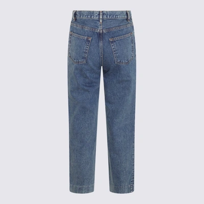 Shop Apc A.p.c. Blue Cotton Jeans
