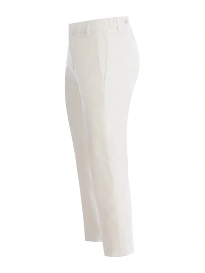 Shop Dondup Trousers  "ariel" In White