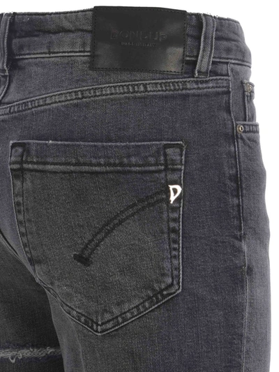 Shop Dondup Jeans  "koons" In Denim Grigio