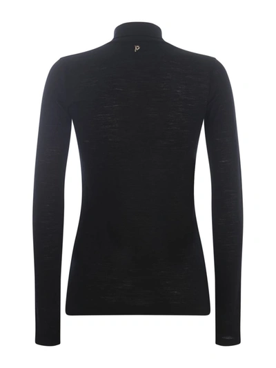 Shop Dondup Turtleneck In Black