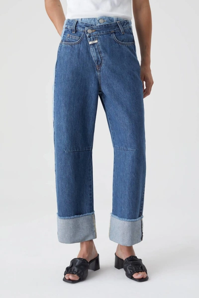 Shop Closed Averly Jeans In Dark Blue