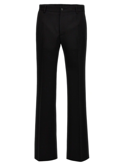 Shop Dolce & Gabbana Flare Pants Black