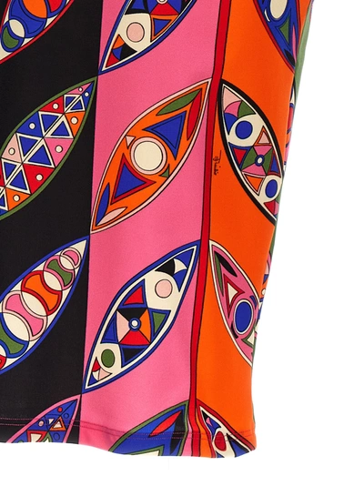 Shop Emilio Pucci Girandole Skirts Multicolor