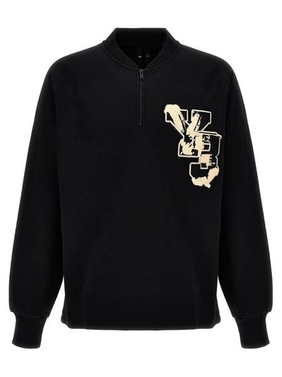 Shop Y-3 Logo Sweatshirt Black