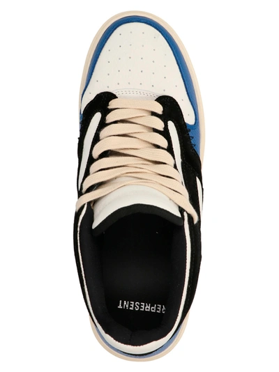 Shop Represent Reptor Low Sneakers Blue