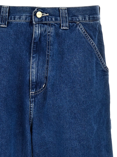 Shop Carhartt Single Knee Jeans Blue