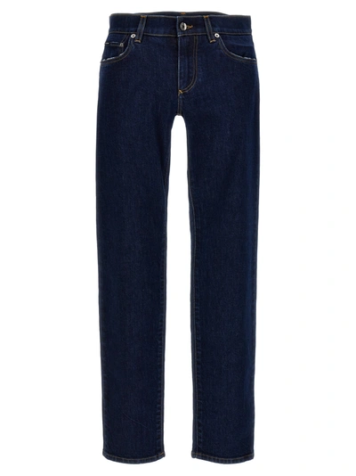 Shop Dolce & Gabbana Skinny Jeans Blue