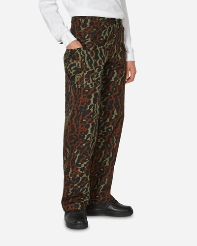 Shop Nike All-over Print Cargo Pants Medium Olive / Black In Multicolor