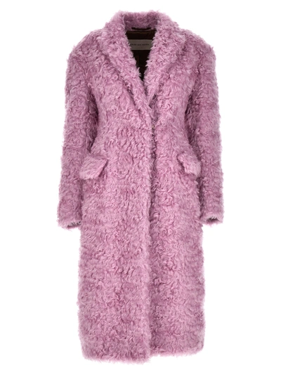 Shop Dries Van Noten Redys Fur In Pink